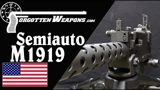 Israeli M1919 Brownings and the US Semiauto Market [upl. by Atekihs]