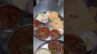 Unlimited veg and non veg thali in Ambernath marathi food unlimited chicken nonveg reels [upl. by Enaffit505]