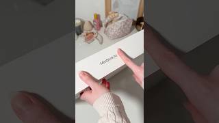 Unboxing MacBook Air 15 inch M3 🩶 macbook lifestyle cozy [upl. by Lon]