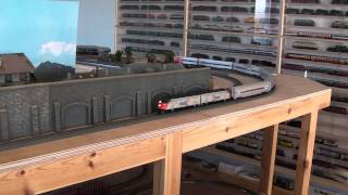 Märklin Amtrak Set 33621  Streamliner 43600 [upl. by Carmon]