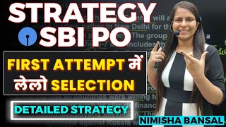 SBI PO 2023 Best Strategy  Detailed Strategy  How to Prepare for SBI PO 2023  Nimisha Bansal [upl. by Odrareve]