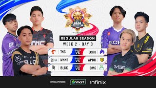 🔴LIVE  MPL PH S13  FILIPINOWeek2 Day 3 [upl. by Helsell]