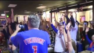 Go Cubs Go Fan Reactions to the 2016 Cubs World Series Win [upl. by Alilad115]