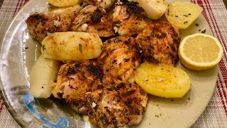 POLLO GRIEGO Greek Chicken [upl. by Herriott511]