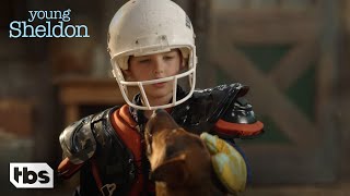 Young Sheldon Sheldon’s New Fish Named Fish Season 1 Episode 16 Clip  TBS [upl. by Urquhart]