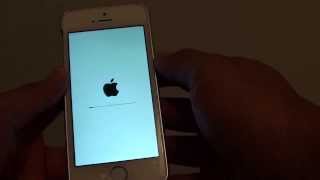 iPhone 5S How to Hard Reset and ERASE All Content [upl. by Terbecki]