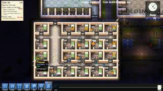 Prison Architect v1 Part 3 Medics and micromanagement [upl. by Eiwoh]