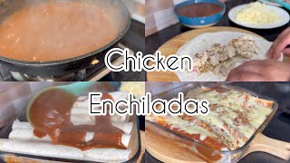 CHICKEN ENCHILADAS  EASY RAMADAN RECIPE 🫶🏼 [upl. by Toole]