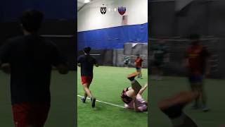 PHYSICALITY IN SUNDAY LEAGUE SOCCER  💀 futbol soccer viral funny fifa football messi fyp [upl. by Gunn]