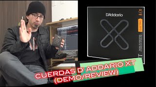 GEAR SCIENCE Cuerdas D Addario XT UNBOXING [upl. by Leamiba859]