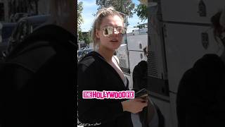 Alissa Violet Doesnt Know Who Jake Paul Is While Leaving Lunch With Chantel Jeffries At Urth Caffe [upl. by Cotsen989]