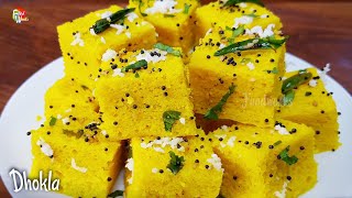 Dhokla recipe  Instant Dhokla  Khaman  Soft besan dhokla recipe  Gujarati khaman  Foodworks [upl. by Brout471]