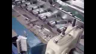 QF 850 Auto Cutting and Sewing Machine for pp woven bag [upl. by Lefton]