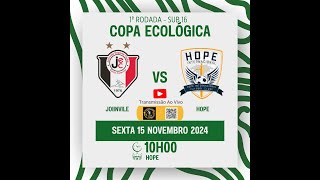 1ª RODADA HOPE  COPA ECOLÓGICA SUB 16 PINHEIRAL X PINHÃO [upl. by Yellek991]