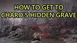 How to Get to Charos Hidden Grave Elden Ring DLC Shadow of the Erdtree How to Get to Red Area [upl. by Pauly]