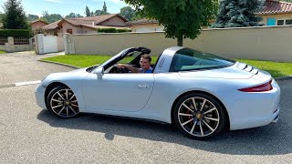 Porsche 911 Targa 4S 991  Road Review ESSAI AUTO [upl. by Edyak295]