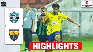 Calicut FC vs Thiruvananthapuram Kombans FC  Super League Kerala 2024  Match 3 Highlights [upl. by Anitsyrk]