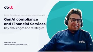 GenAI compliance and Financial Services Key challenges and strategies [upl. by Ydnerb]