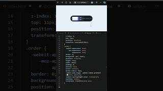 Day 023  🤯 Css order button v2 design coding programming cssanimation webdevelopment css html [upl. by Mccready]