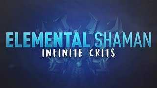 Infinite Crits  73 Elemental Shaman PvP  WoW Legion [upl. by Drape]