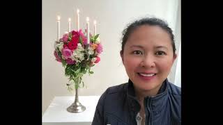 DIY Floral candelabra in 5 easy steps [upl. by Mikey]