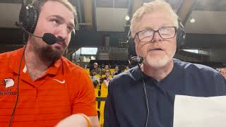 CarsonNewman Mens Basketball Head Coach Chuck Benson Recaps 9280 Win Over King 11924 [upl. by Marty]