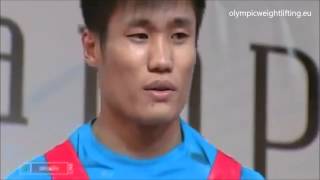 Lu Xiaojun at 2010 World Weightlifting Championship [upl. by Zulch729]