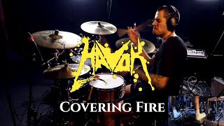 Havok  Covering Fire  drum cover [upl. by Sofko567]