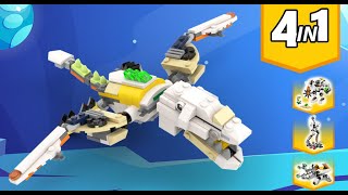 Lego 31115 Dragon Alternative Build MOC [upl. by Enniotna]