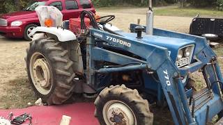 How To Change The Hydraulic Fluid On An Old Ford Tractor [upl. by Amoreta]