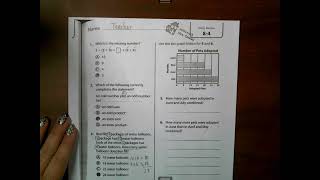 enVision Math Topic 8 Lesson 4 Daily Review [upl. by Nroht]