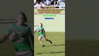 GF2024  TRY HIGHLIGHTS  BEECHWOOD SHAMROCKS V KENDALL BLUES  28092024 [upl. by Nnylatsyrk]