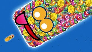 Snake Worm Zoneio New Epic Level Gamepaly Snake Game Video Biggest Slither everloom parynhar [upl. by Altman]