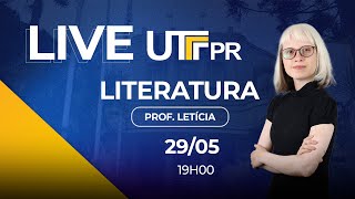 Live UTFPR  Literatura  Letícia [upl. by Rosalie996]