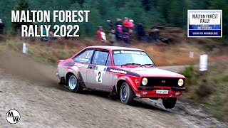 Malton Forest Rally 2022  Action amp Highlights HD [upl. by Dadinirt]