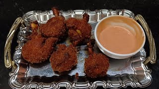 CHICKEN LOLLIPOP CRISPY CHICKEN LOLLIPOP RECIPE Drums Of Heaven [upl. by Nylirahs12]