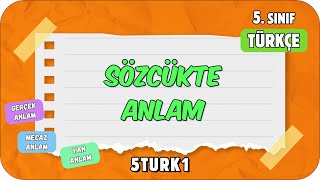 Sözcükte Anlam 📙 tonguçCUP 1Sezon  5TURK1 2024 [upl. by Uria]