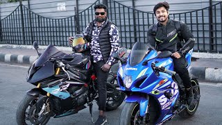 GSXR1000 vs BMW S1000RR  200Bhp Insane Super Bikes [upl. by Anavrin]