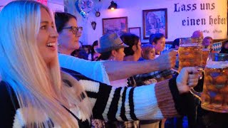 LADIES FIRST 150 Bier Stein Holding Contest Octoberfest at Hofbräu Bierhaus NYC October 23 2021 [upl. by Jezebel]