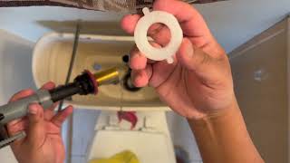 Fixing a Toilet Fill Valve  Fluidmaster 400A  fishbowlproduction [upl. by Brandie808]