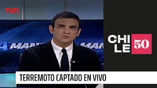 Terremoto captado en vivo en el año 2015  Chile50 [upl. by Assiralk]