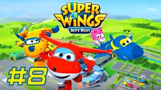 Super Wings  Jett Run  iOS Android Gameplay 8 [upl. by Amehr]