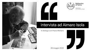 Intervista allArchitetto Aimaro Isola [upl. by Aneerol]