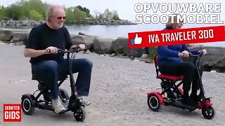 Opvouwbare scootmobiel iva traveler 300 [upl. by Chapa]