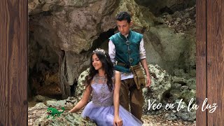 Veo en ti la Luz 👑  Enredados  Mario Girón y Keira Juárez  La Voz Kids  Cover 2020 Tangled [upl. by Aihsekal]