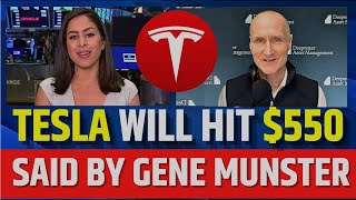 Tesla Will Hit 550 Said By Gene Munster  TSLA Stock News [upl. by Kalagher]