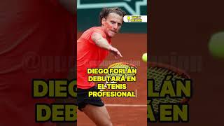 DIEGO FORLÁN DEBUTARÁ EN EL TENIS PROFESIONAL A LOS 45 AÑOS [upl. by Cornish438]