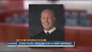 Judge faces criticism for CU rape sentence [upl. by Kaitlyn181]