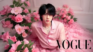 Wow BTS Jins Appearance Is Like A Fairy Tale Prince In The Latest VOGUE Photo Shoot [upl. by Kosiur]