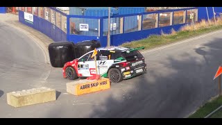 RALI CEREDIGION 2024  RALLY 2 CARS FLAT OUT [upl. by Eserahs]